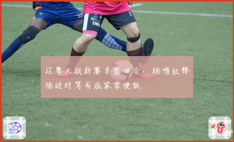 辽粤大战新赛季首回合，杨鸣杜锋场边对骂或成家常便饭