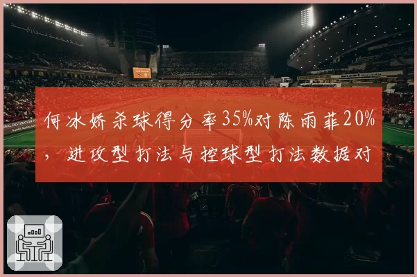 何冰娇杀球得分率35%对陈雨菲20%，进攻型打法与控球型打法数据对决